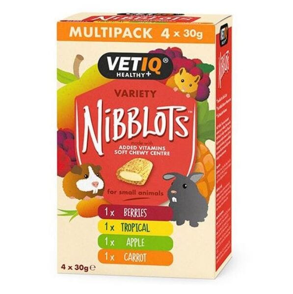 Nibblots Variety Pack 4 x 30g VetIQ