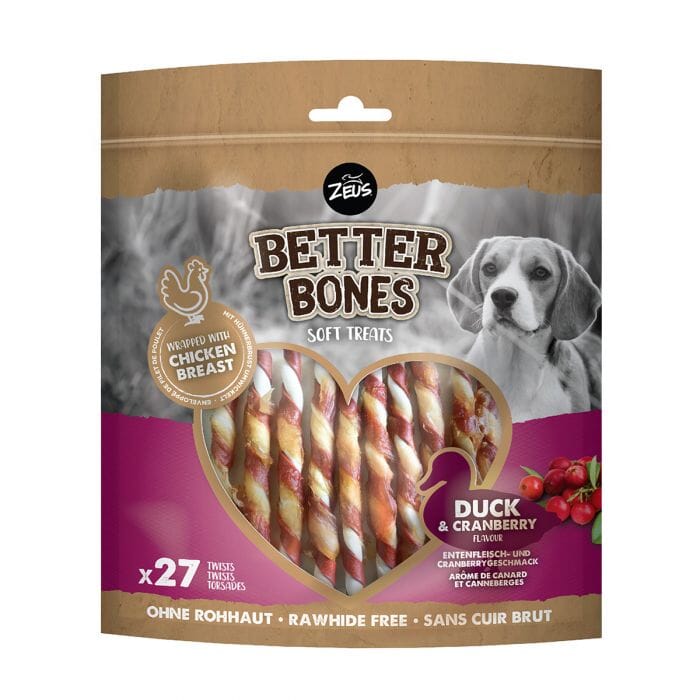 Zeus Bones Duck Wrapped Sticks 308g Zeus