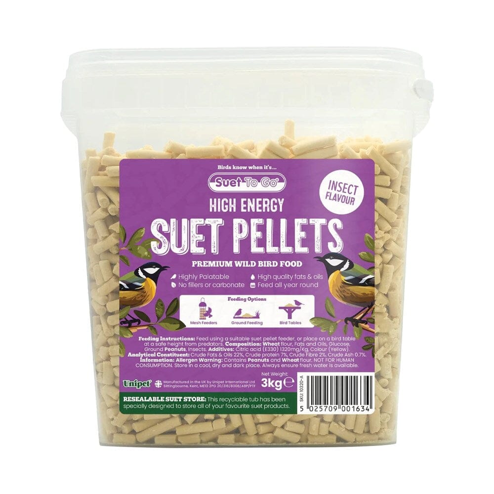 Suet To Go Suet Pellets Insect 3KG Suet To Go