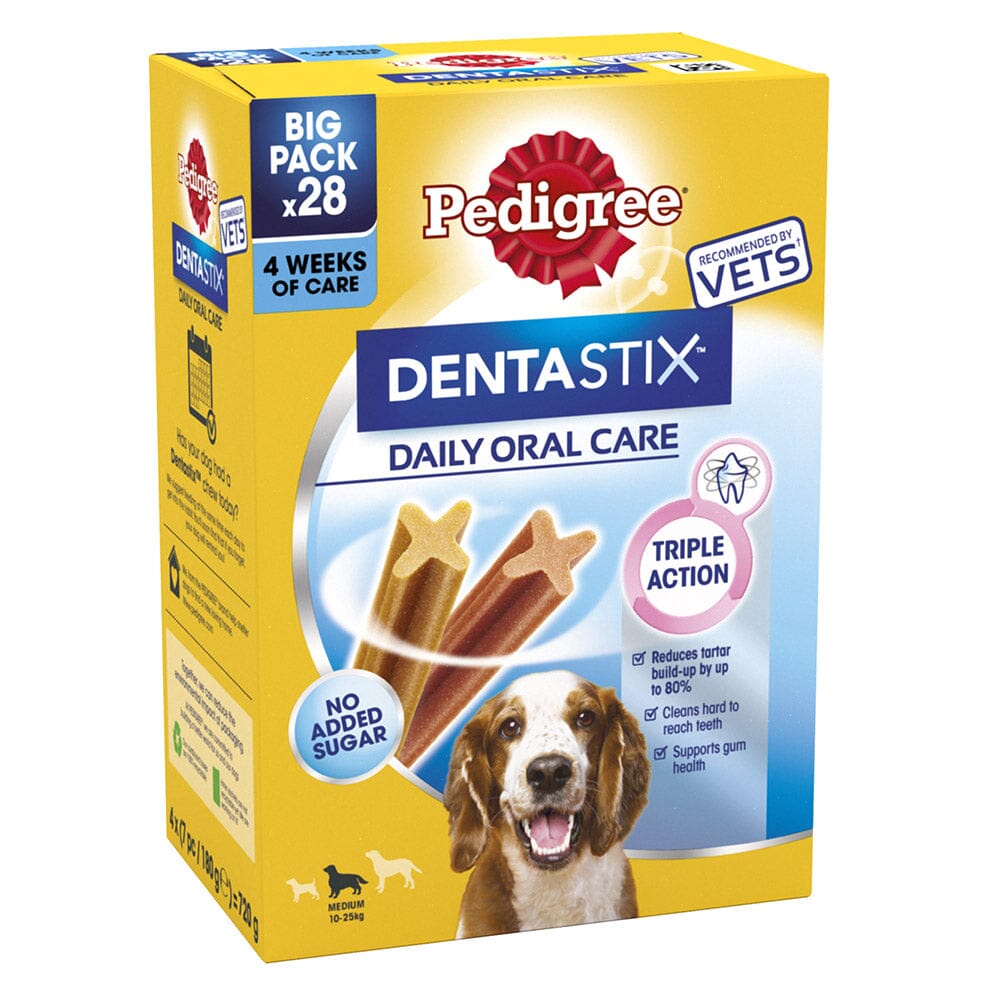 Pedigree Dentastix Medium Dog 28 Pack Pedigree