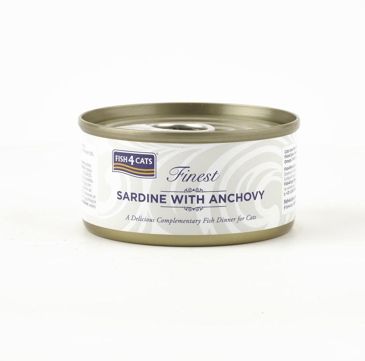 Fish4Cats Finest Sardine with Anchovy Wet Cat Food 70g Wet Cat Food Fish4Cats