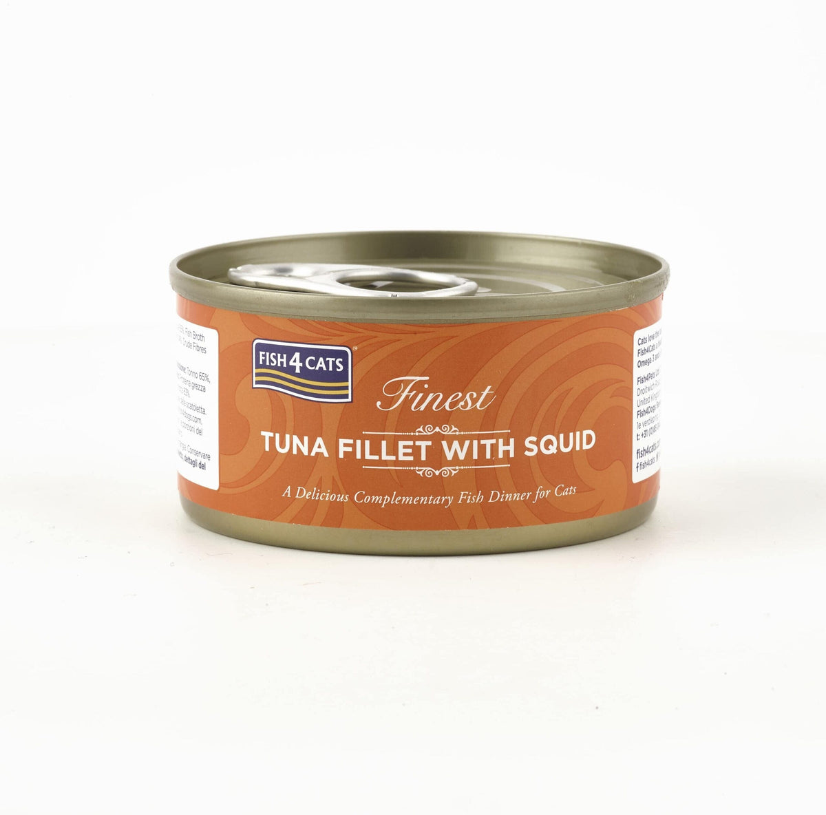 Fish4Cats Finest Tuna Fillet with Squid Wet Cat Food 70g Wet Cat Food Fish4Cats