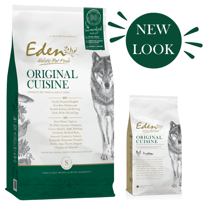 Eden Original Cuisine 80/20 Dry Dog Food 2kg – Small Kibble Dry Dog Food Eden
