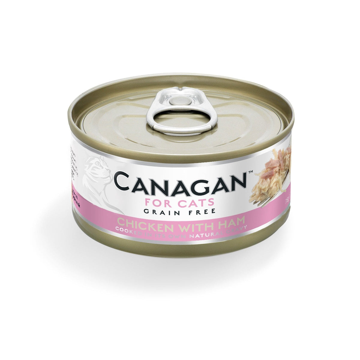 Canagan Chicken with Ham Wet Cat Food 75g Wet Cat Food Canagan