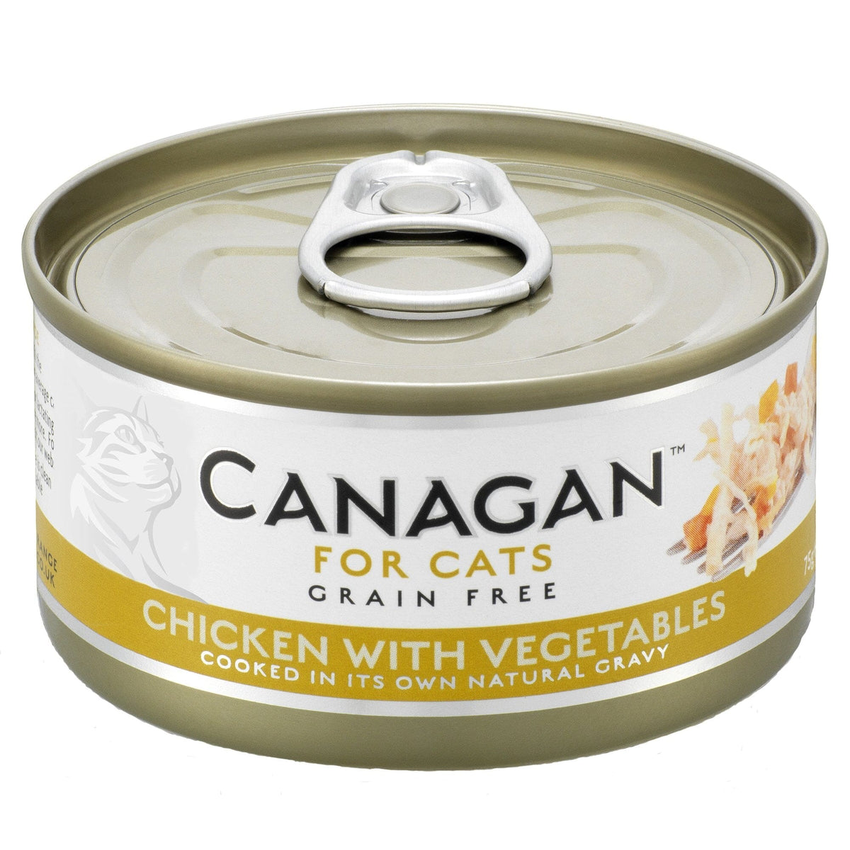 Canagan Chicken with Vegetables Wet Cat Food 75g Wet Cat Food Canagan
