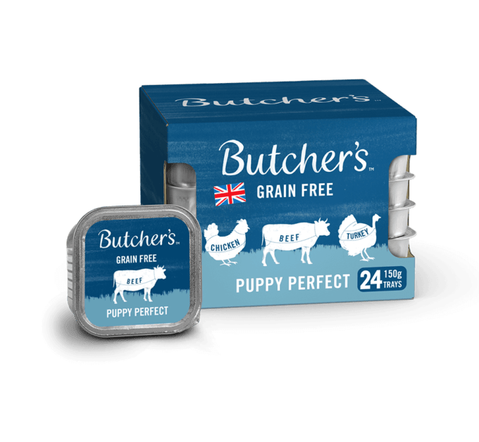 Butcher''s Puppy Perfect Dog Food Trays 24 x 150g Butchers