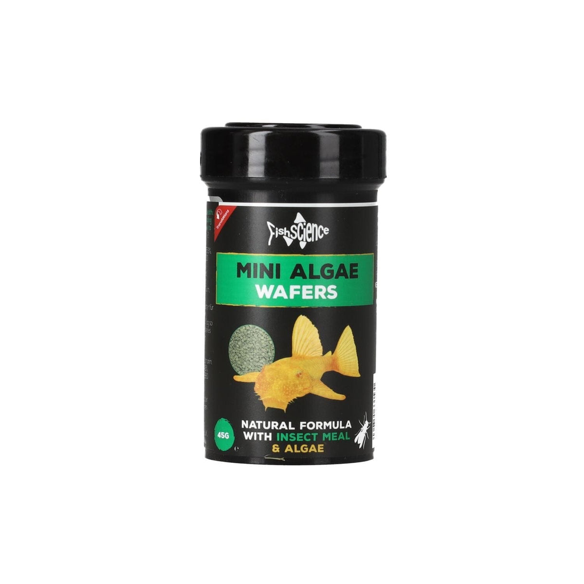 FishScience Mini Algae Wafers 45g Bottom Feeder Food Fish Food FishScience
