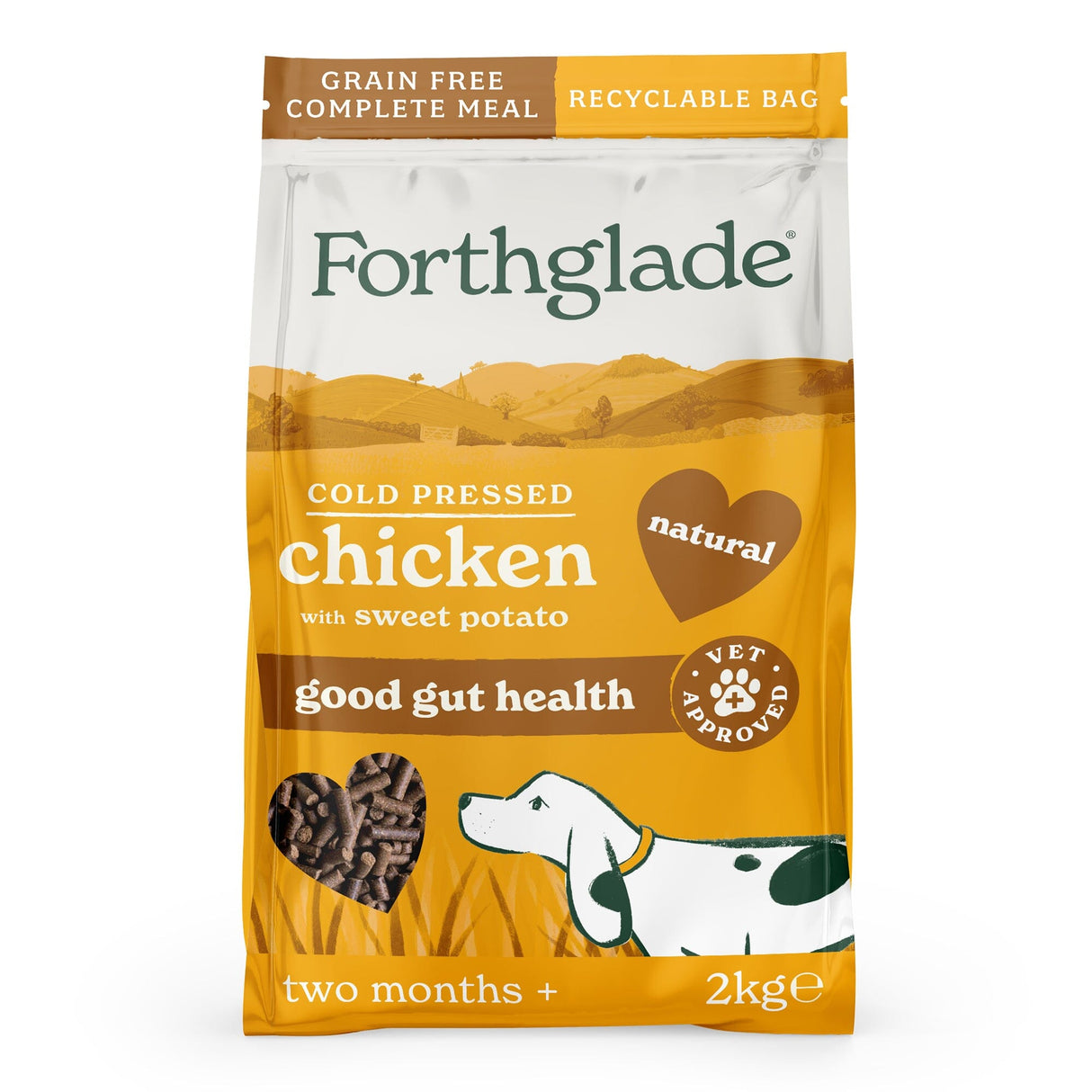 Forthglade Cold Pressed Chicken 2kg Forthglade