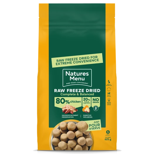 Natures Menu Freeze Dried Chicken 625g Natures Menu