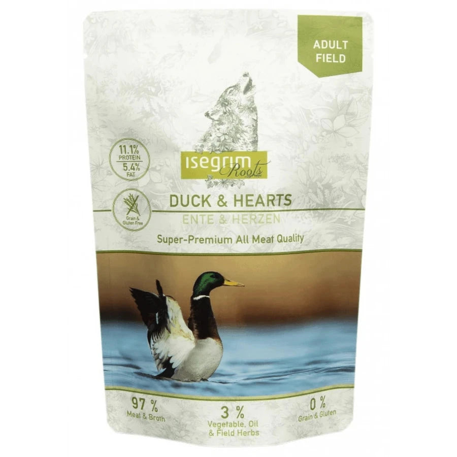 Isegrim Pouch Duck & Hearts 410g Isegrim