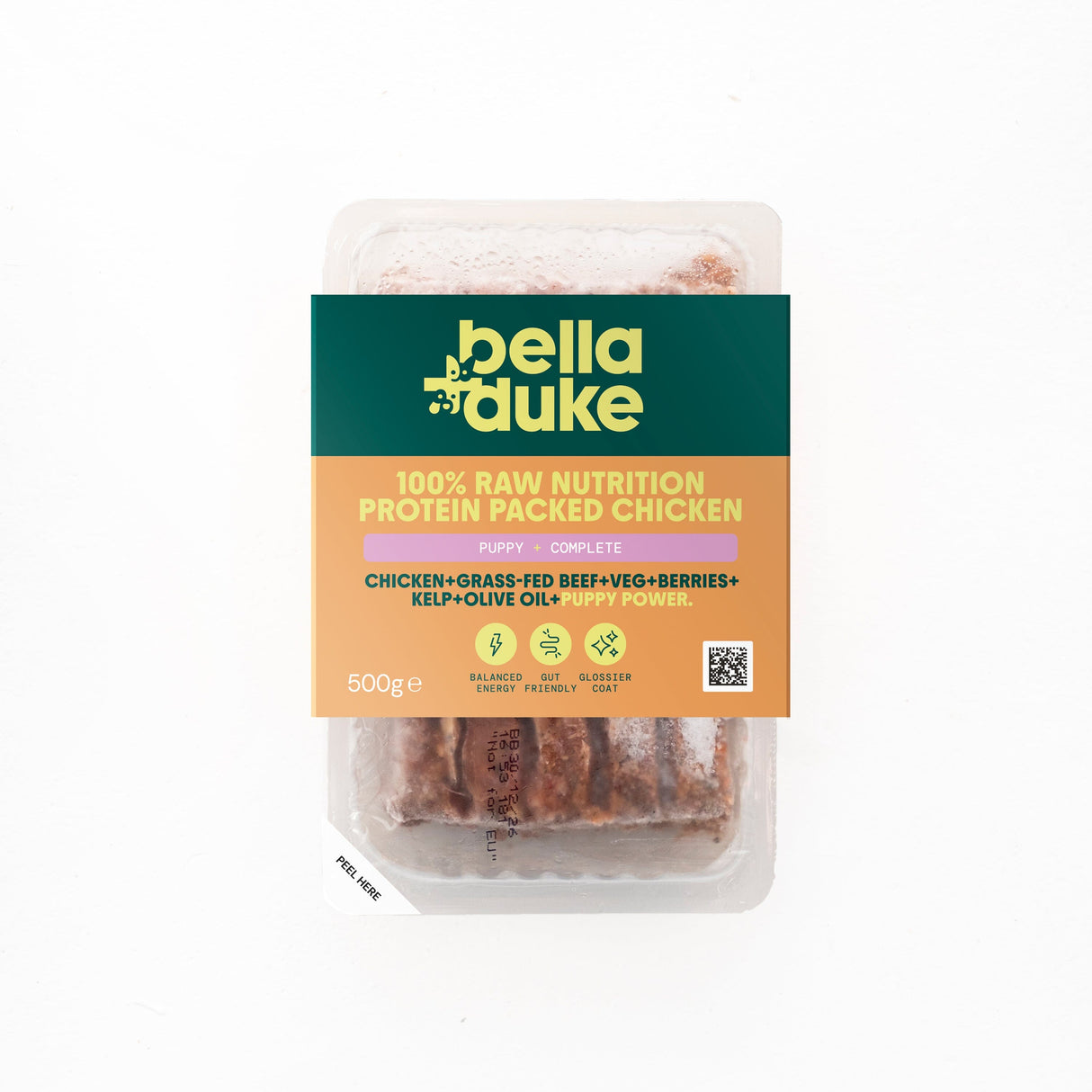 Bella & Duke Puppy Complete Chicken 500g ❄