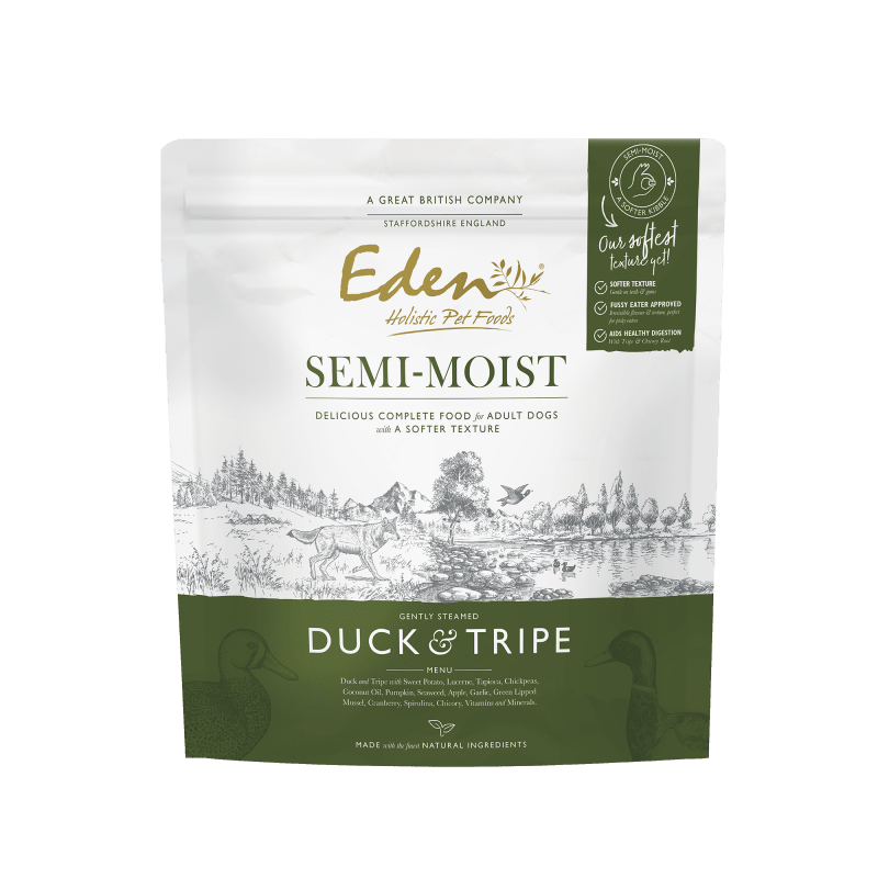 Eden Semi-Moist Duck & Tripe Dog Food 2kg Semi-Moist Dog Food Eden