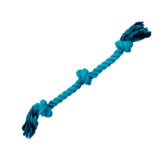 Trixie Rope, toy for dogs, 70 cm Blue Bradlands Pet Supplies