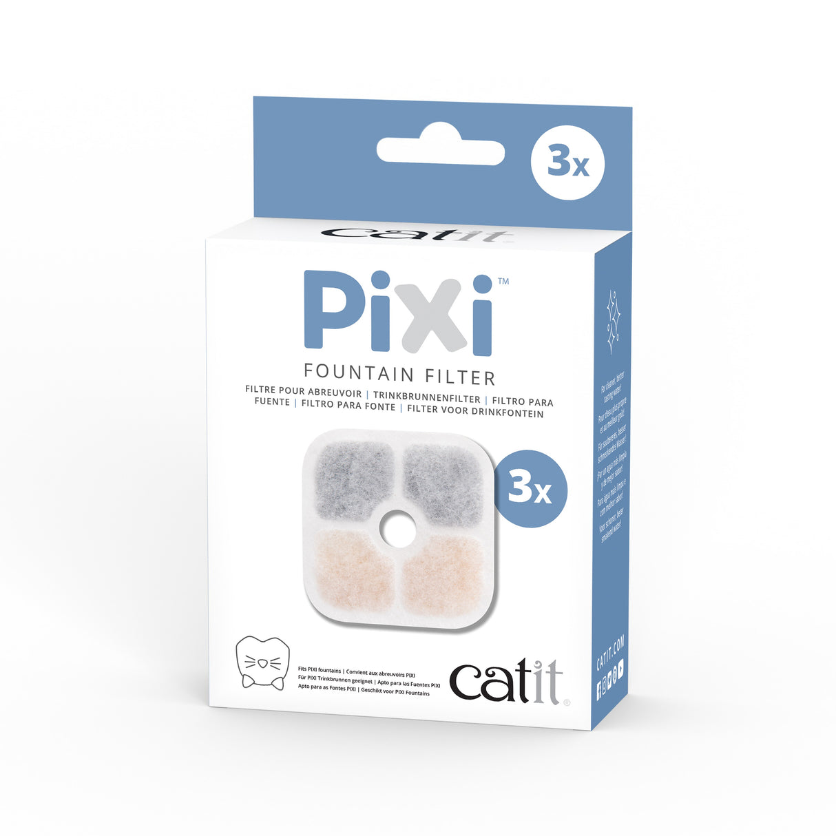 Catit Pixi Filter Cartridge 3 Pack