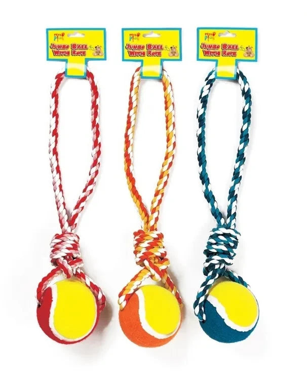 Pets Play Jumbo Ball With Rope Pets Play