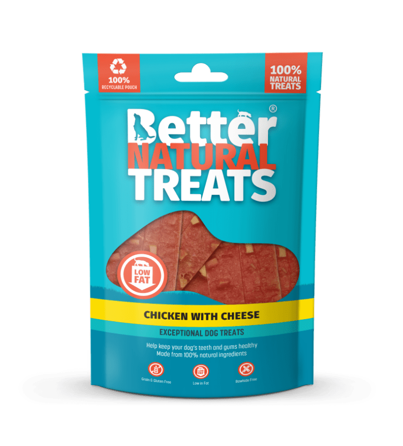Better Natural Treats Chicken & Sweet Potato Sticks 90g Better Natural Treats
