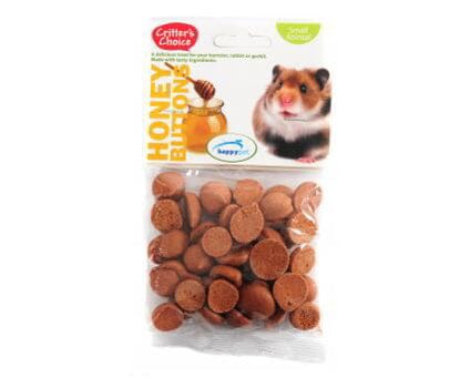 Critter's Choice Honey Buttons 40g Happy Pet