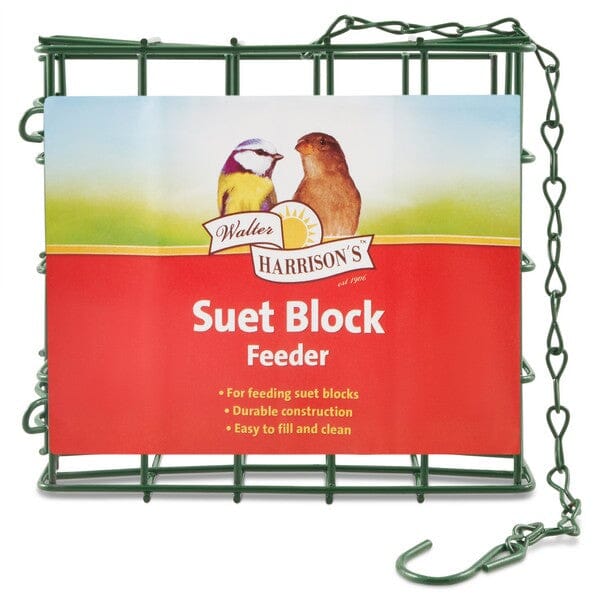 Harrisons Suet Block Cage 12cm Feeders Harrisons