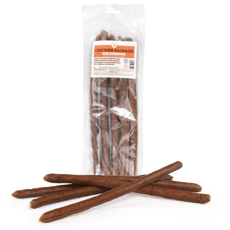 JR British Chicken Sausages Dog Treats 5 Pack Dog Treats JR Pet Products