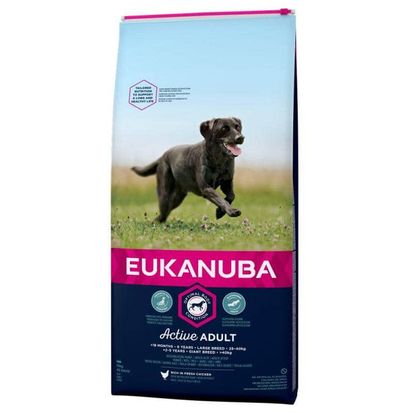 Eukanuba Active Adult Large Breed 12kg - Damaged Bag Eukanuba 