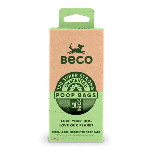 Beco Large Poop Bags - Unscented (x120) Multi (8x15) Beco