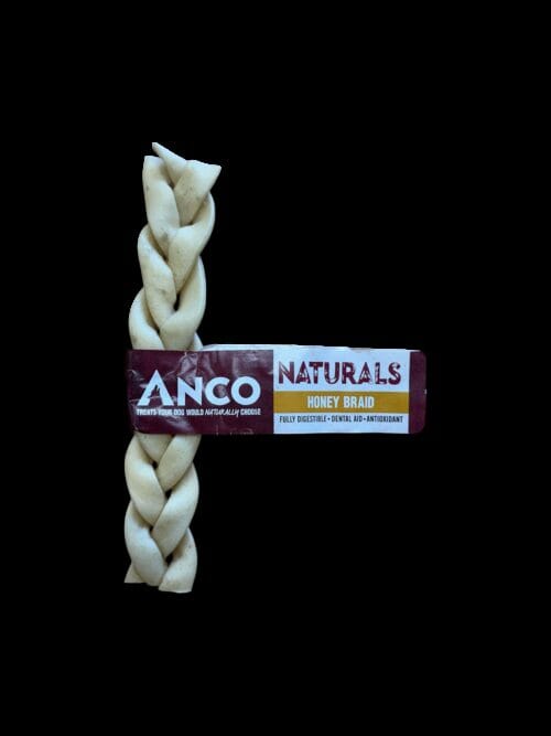 Anco Naturals Honey Braid Dog Chew Dog Treats Anco