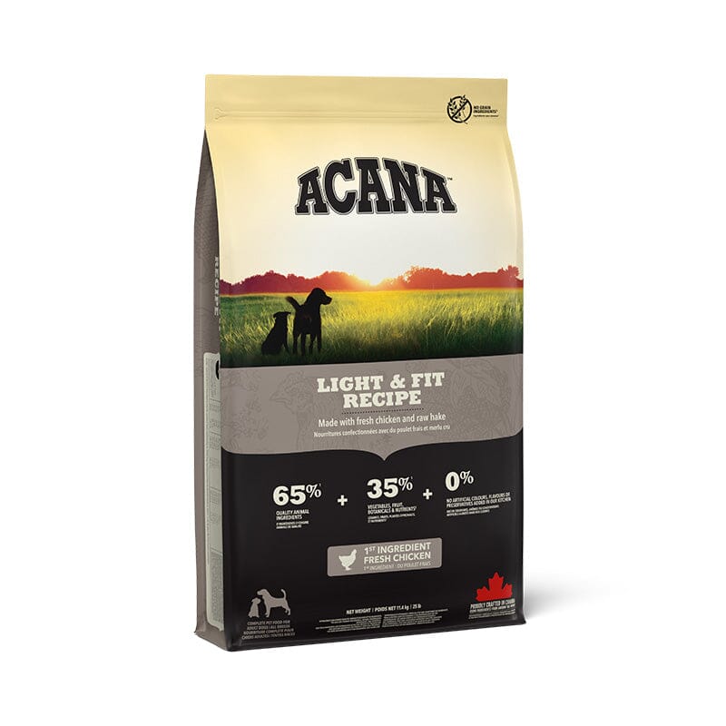 ACANA Light & Fit Dry Dog Food 11.4kg Dry Dog Food Acana