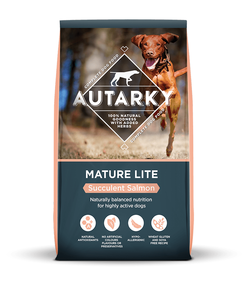 Autarky Mature Lite Salmon Senior & Light Dog Food 12kg Dry Dog Food Autarky