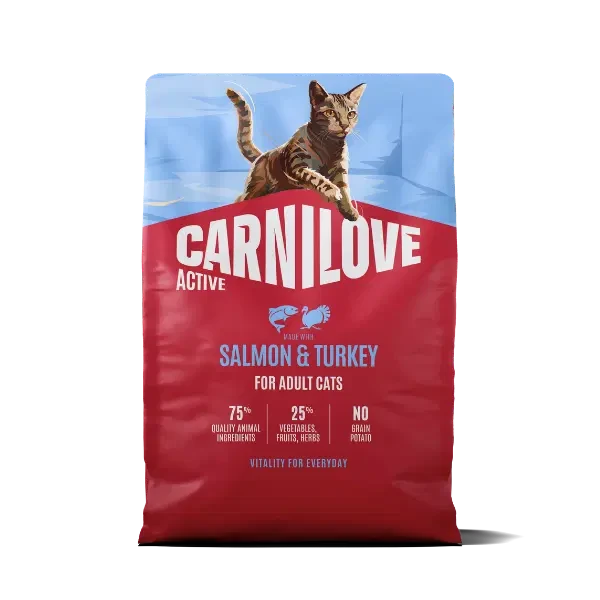 Carnilove Salmon & Turkey Cat Food 2kg Cat Foods Carnilove