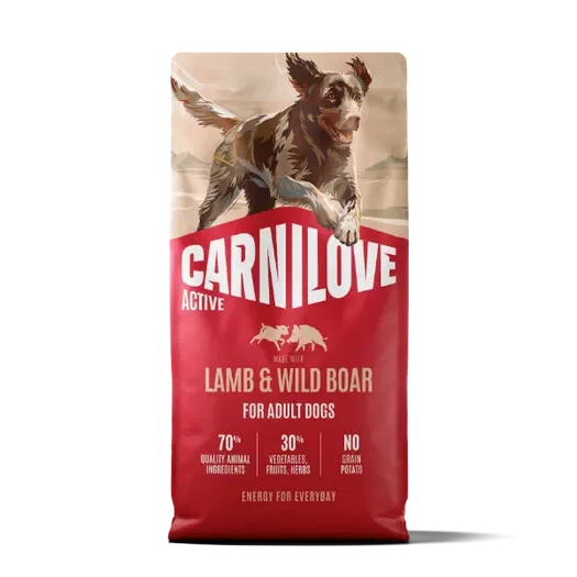 Carnilove Lamb & Wild Boar Adult 12kg Dry Dog Food Carnilove