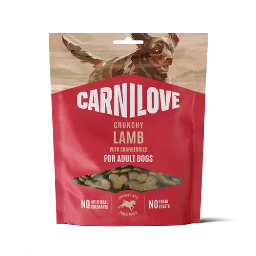 Carnilove Lamb with Cranberries Crunchy Dog Treats 200g Dog Treats Carnilove