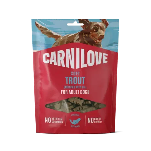 Carnilove Trout with Dill Soft Dog Treats 200g Dog Treats Carnilove