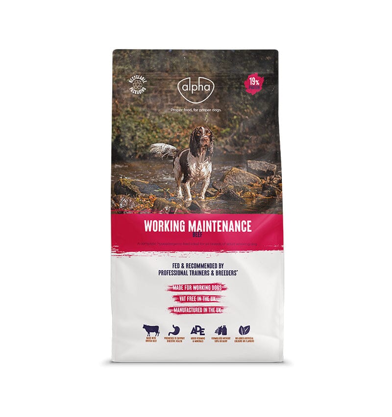 Alpha Worker Maintenance 15kg Dry Dog Food Alpha