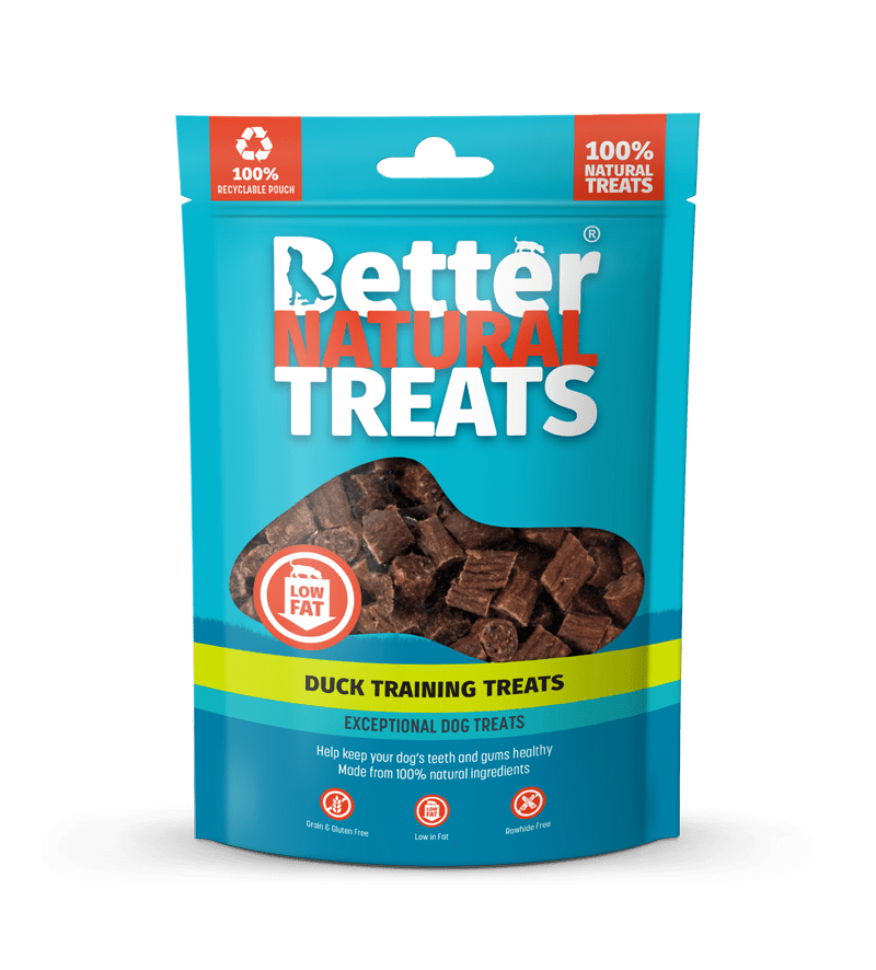 Better Natural Treats Duck Training Treats 90g Better Natural Treats