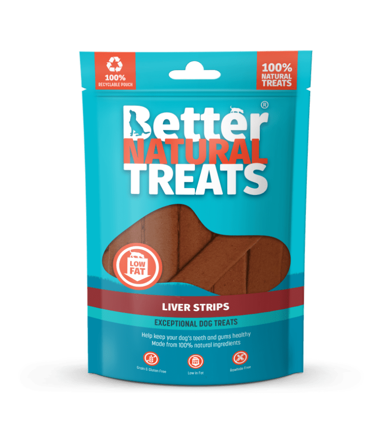 Better Natural Treats Liver Strips 90g Better Natural Treats