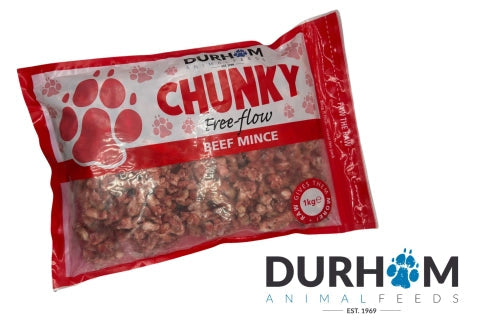 DAF Freeflow Chunky Beef 1kg Durham Animal Feeds