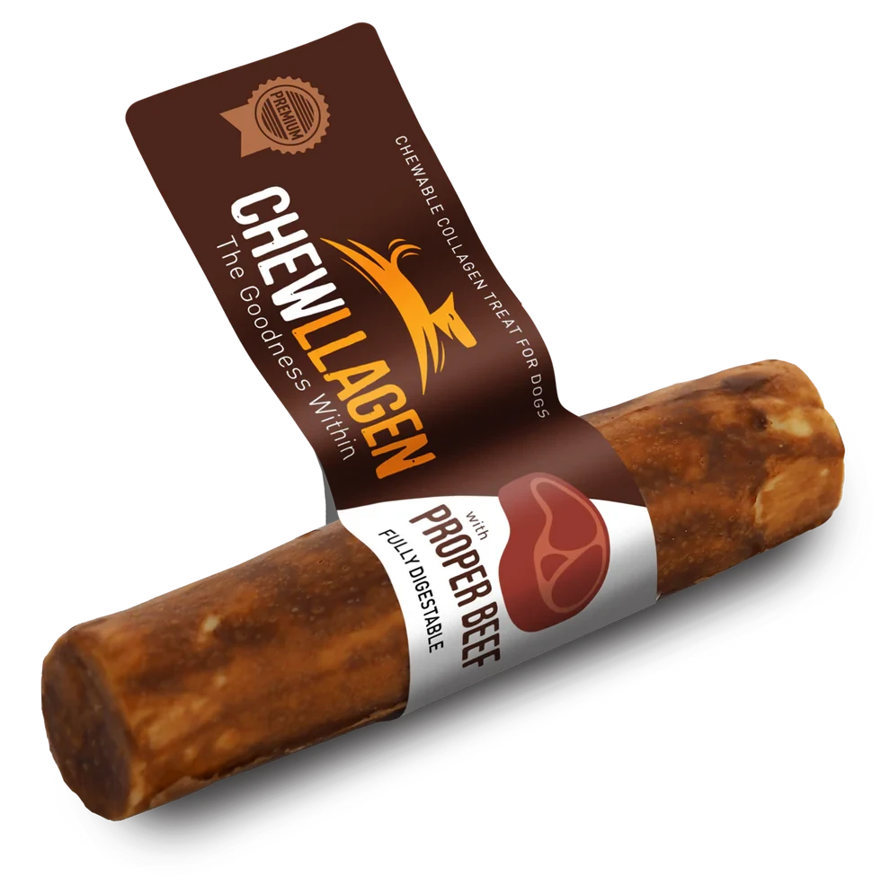 Chewllagen Beef Flavour Roll 5" Dog Treats Chewllagen