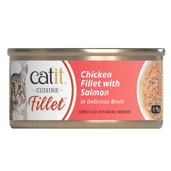 Catit Chicken Fillet with Salmon 75g Catit