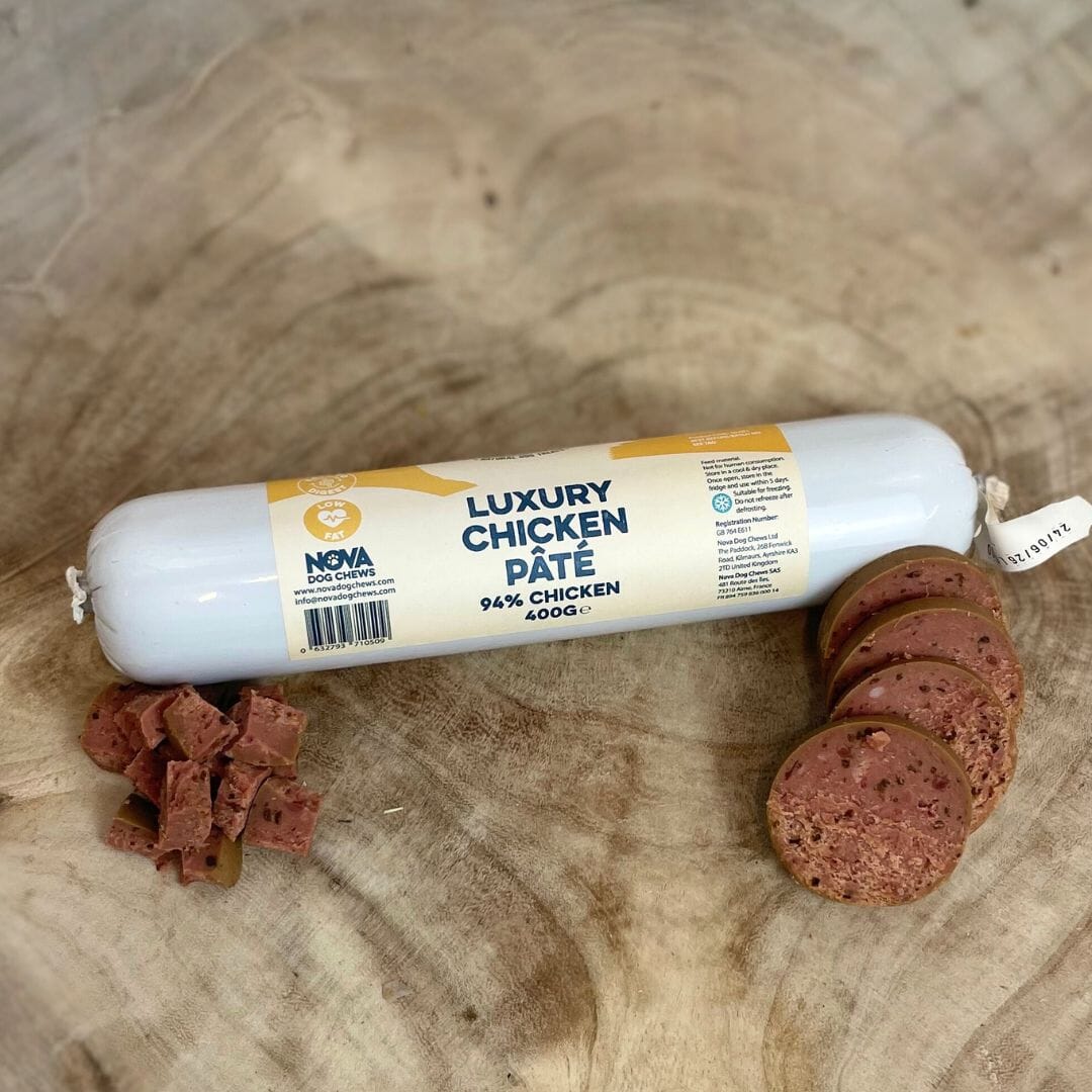 Paddock Farm Luxury Chicken Pâté Dog Treat 400g Dog Treats Paddock Farm