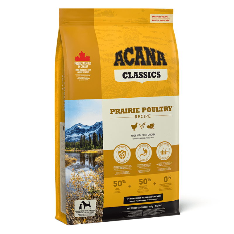 ACANA Classics Prairie Poultry Dry Dog Food 9.7kg Dry Dog Food Acana