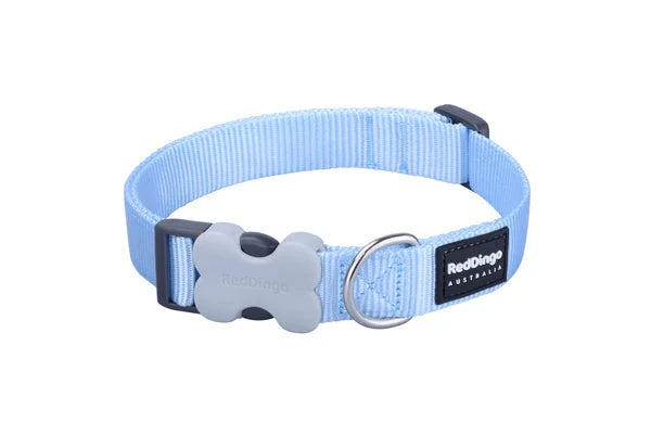 Red Dingo Pastel Dog Collar Red Dingo Pastel Blue Small