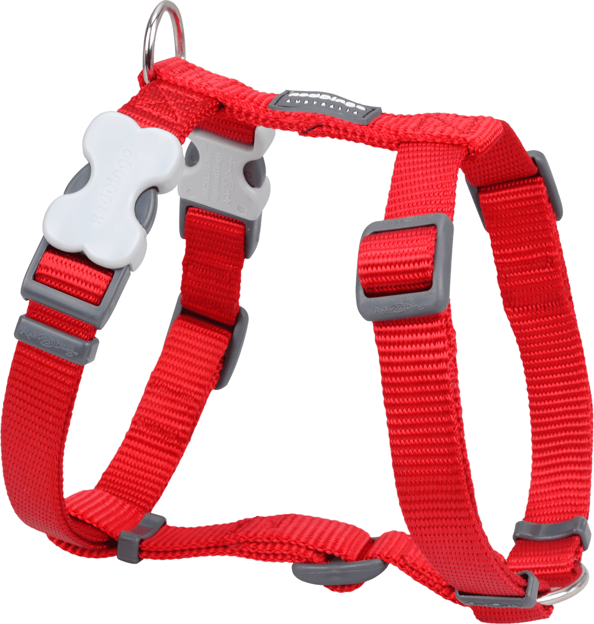 Red Dingo Classic H-Harness Red Dingo Red XS