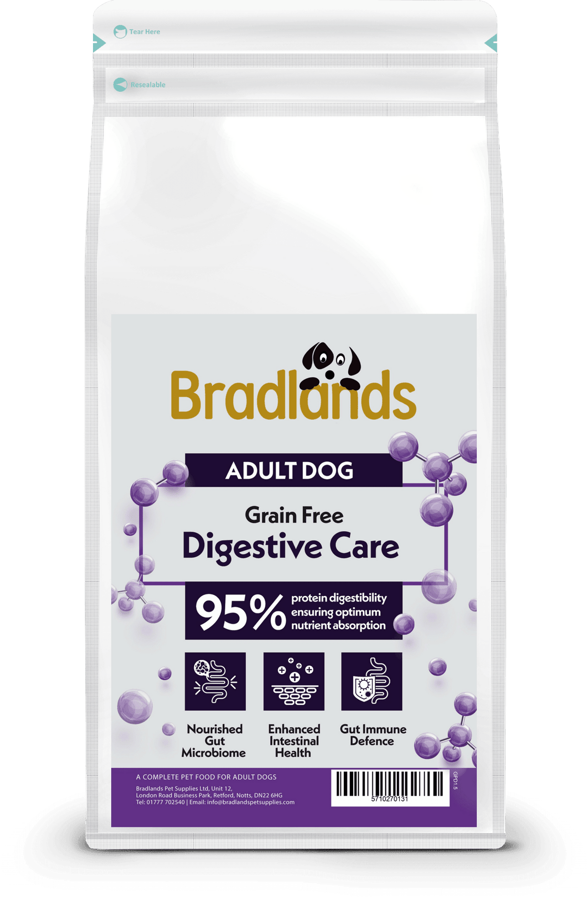 Bradlands Peptide+ Gastro Digestive Care 10kg Bradlands
