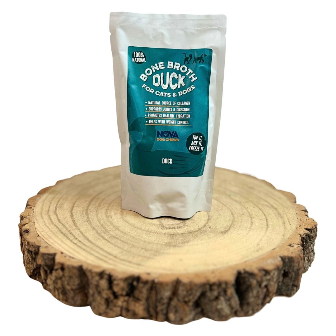 Nova Duck Bone Broth for Dogs 230ml Dog Food Toppers Nova