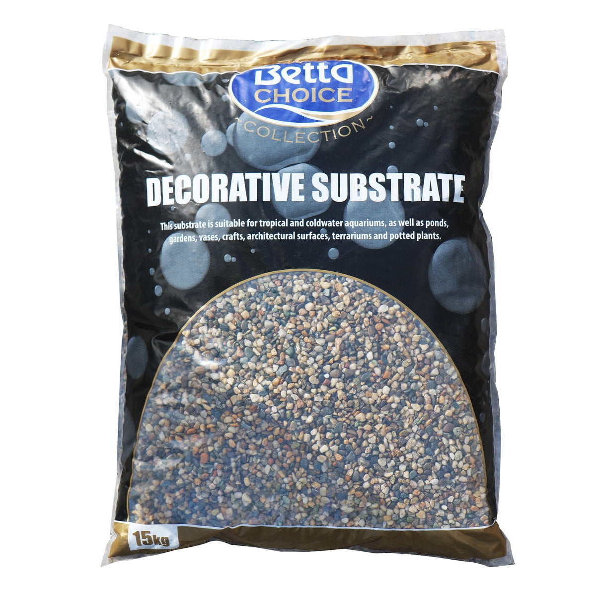Betta Choice Natural River Aquarium Gravel 15kg Aquarium Gravel Betta Choice