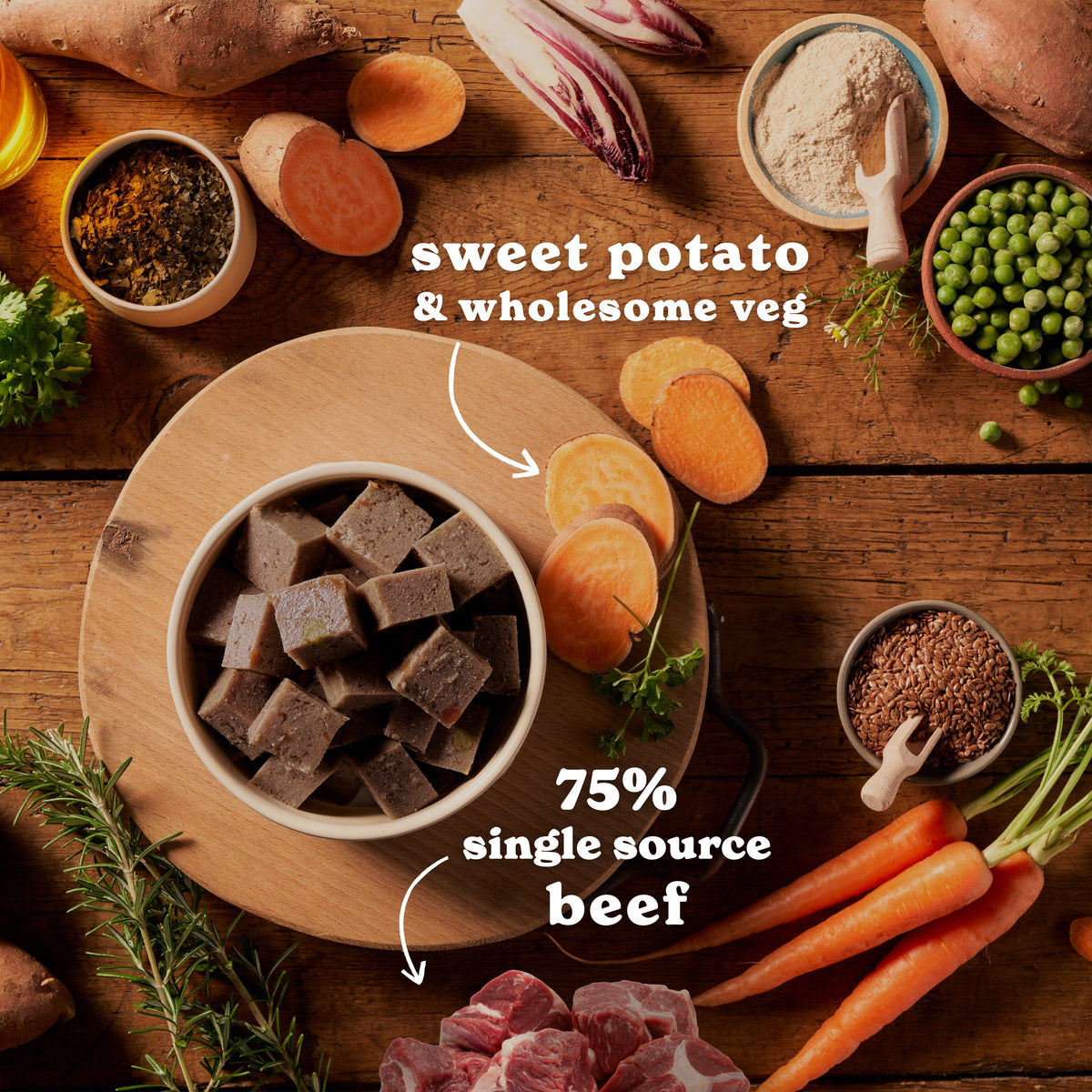 Forthglade Beef with Sweet Potato Wet Dog Food 395g Wet Dog Food Forthglade