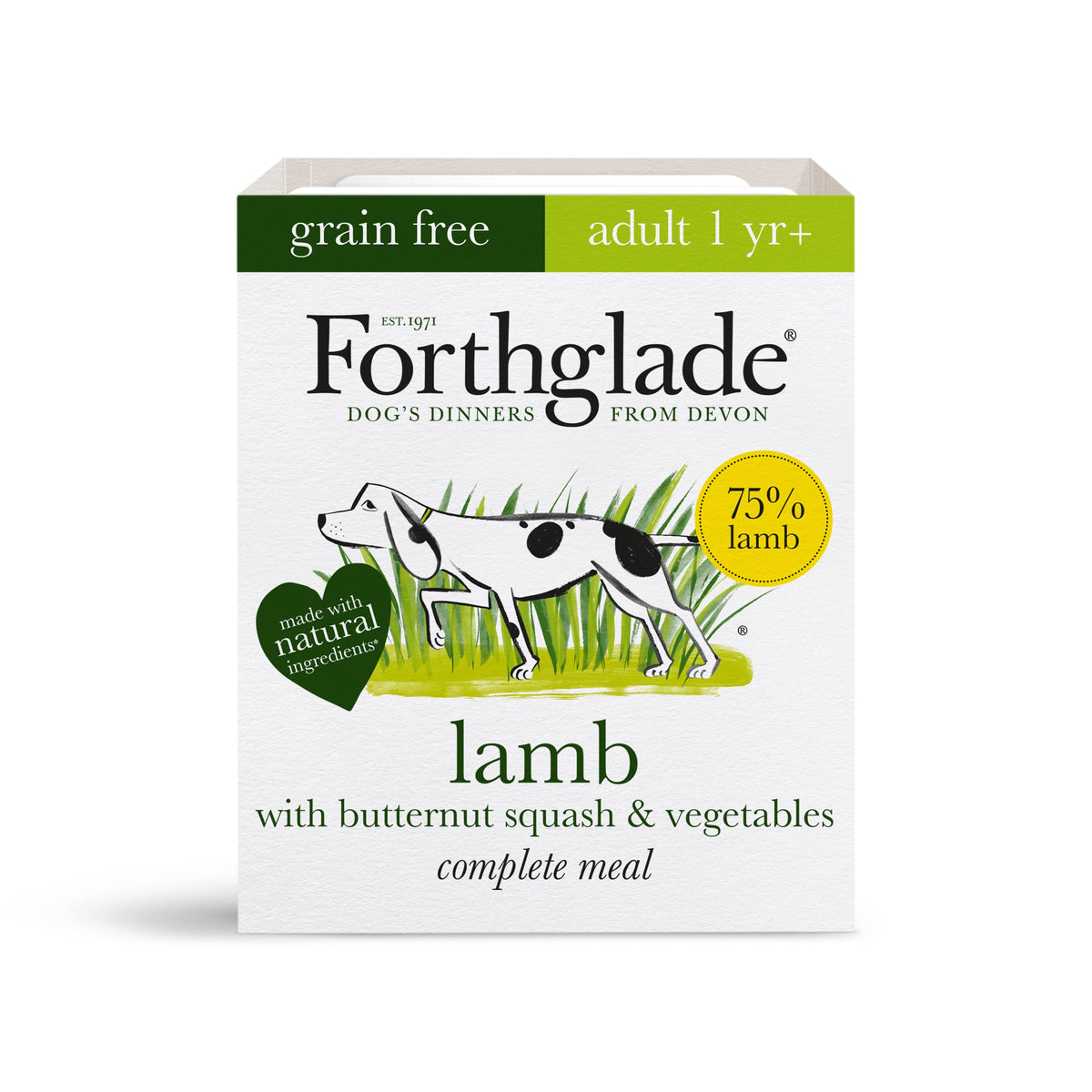Forthglade Lamb with Butternut Squash Wet Dog Food 395g Wet Dog Food Forthglade