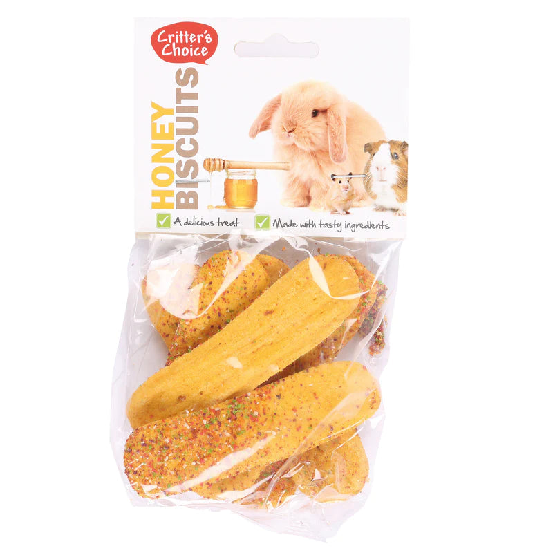 Critter's Choice Honey Biscuits 50g Happy Pet