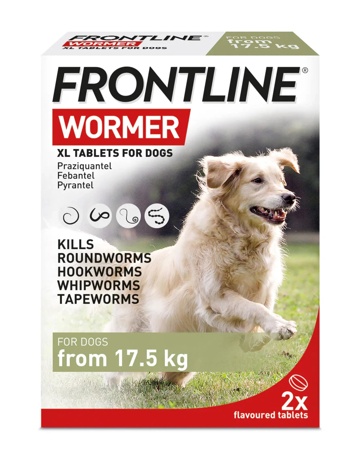 Frontline Wormer Dog 17.5kg - 70kg Frontline