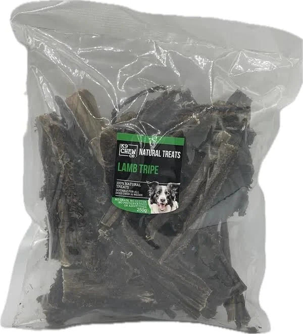 K9 Chew Co Lamb Tripe 250g K9 Chew